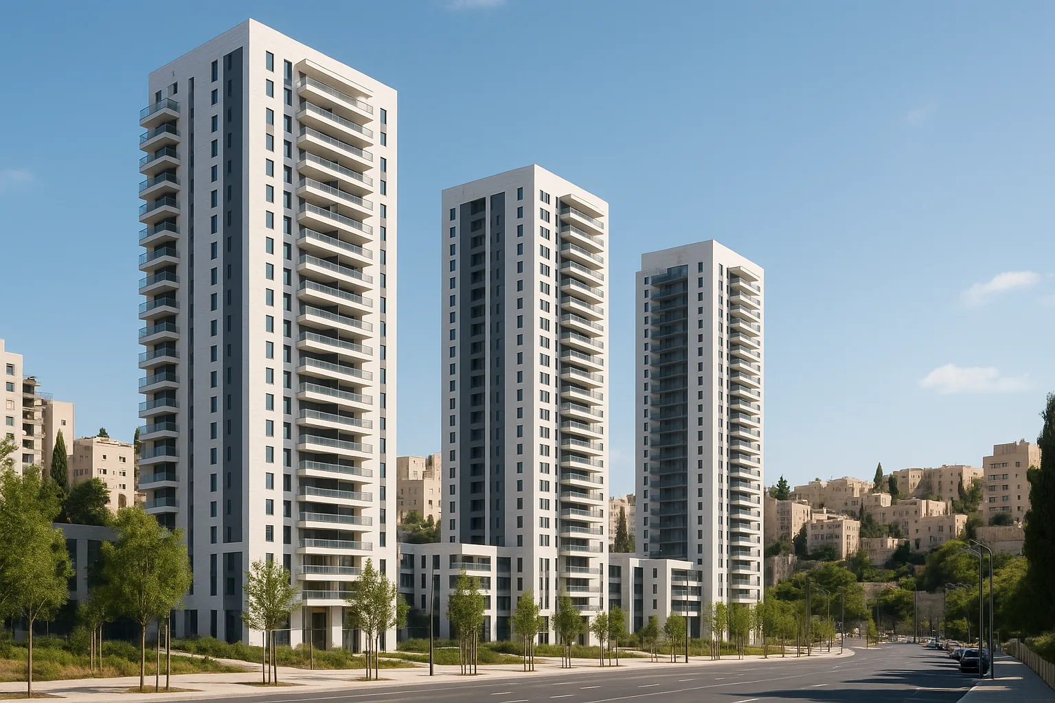 מתחמי פינוי בינוי מאושרים ירושלים
